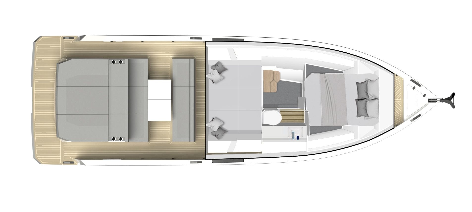 Lower deck